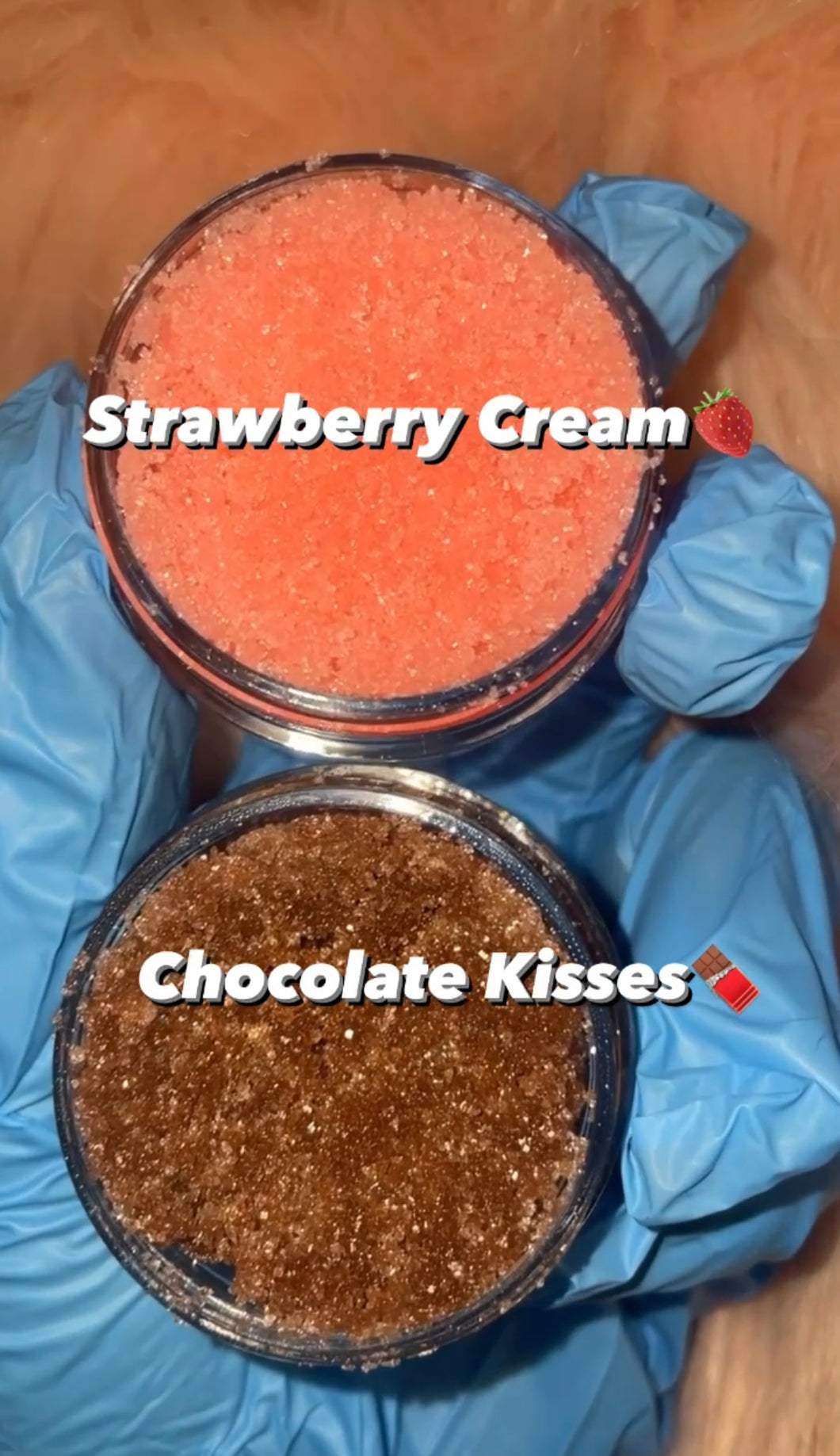 Chocolate Kisses Lip scrub