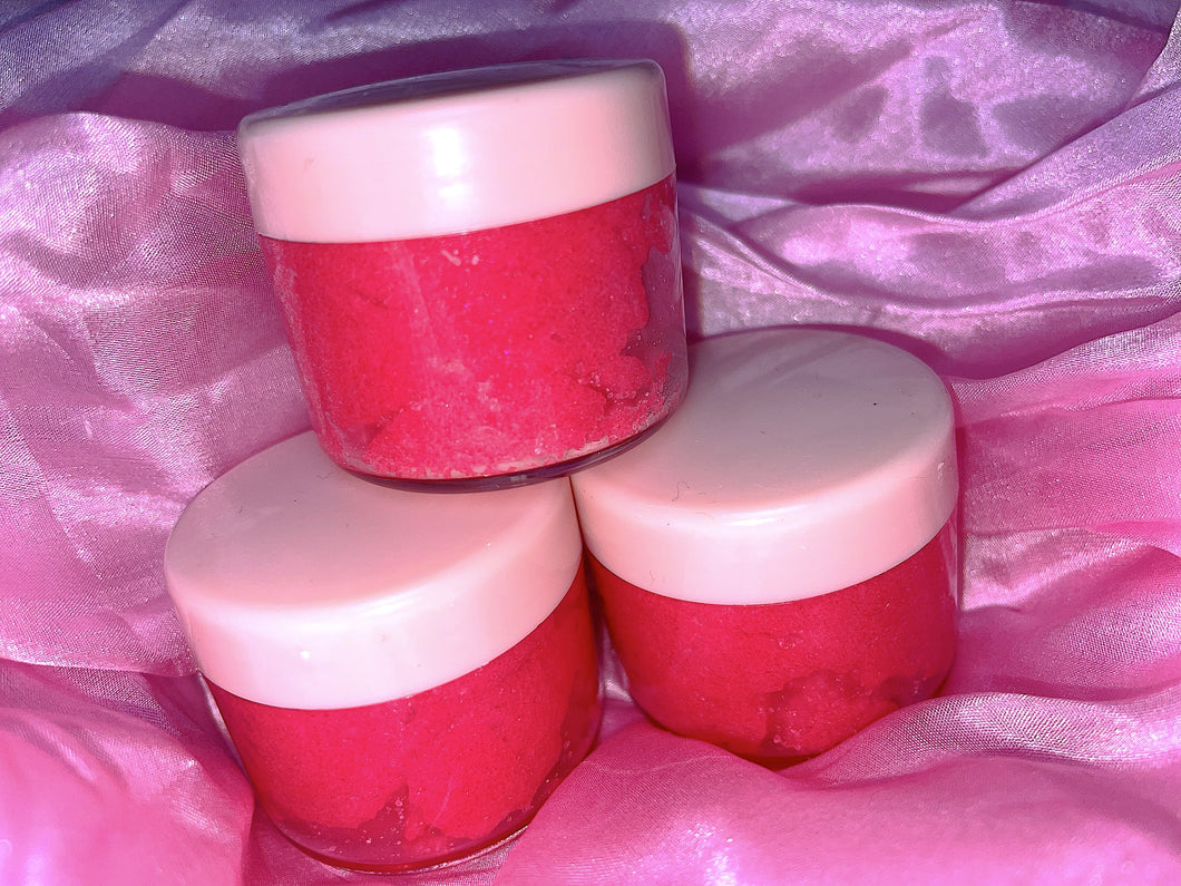 Rose lip scrub